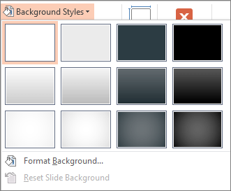 how to change background and styles