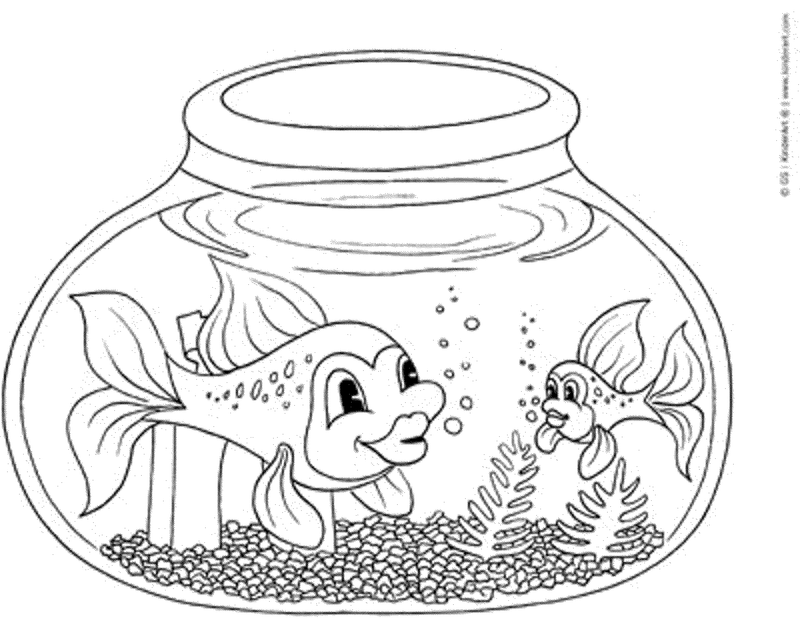 Fish Bowl In Medium Size (3′′)–Printable For Free