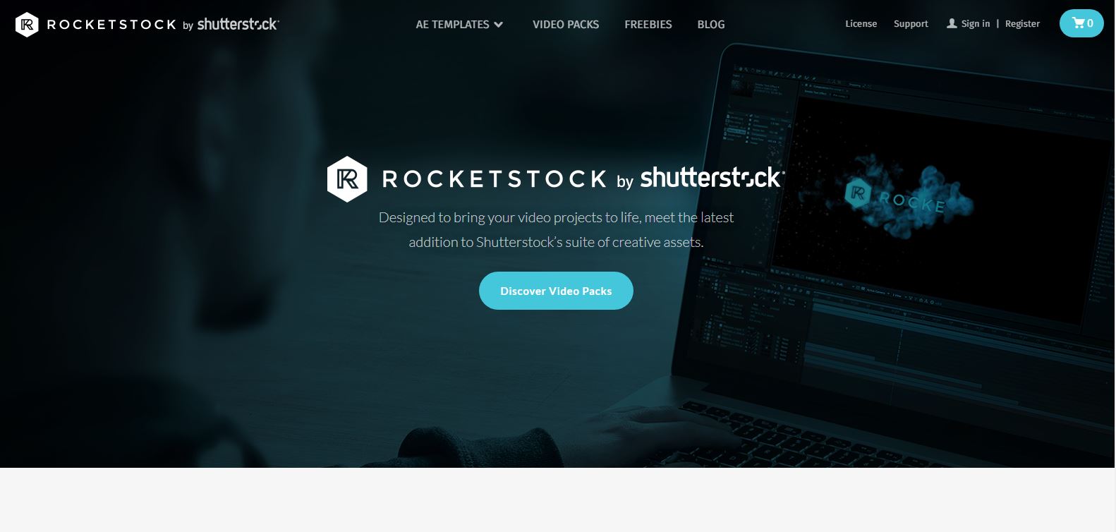 Rocketstock by shutterstock free template after effects