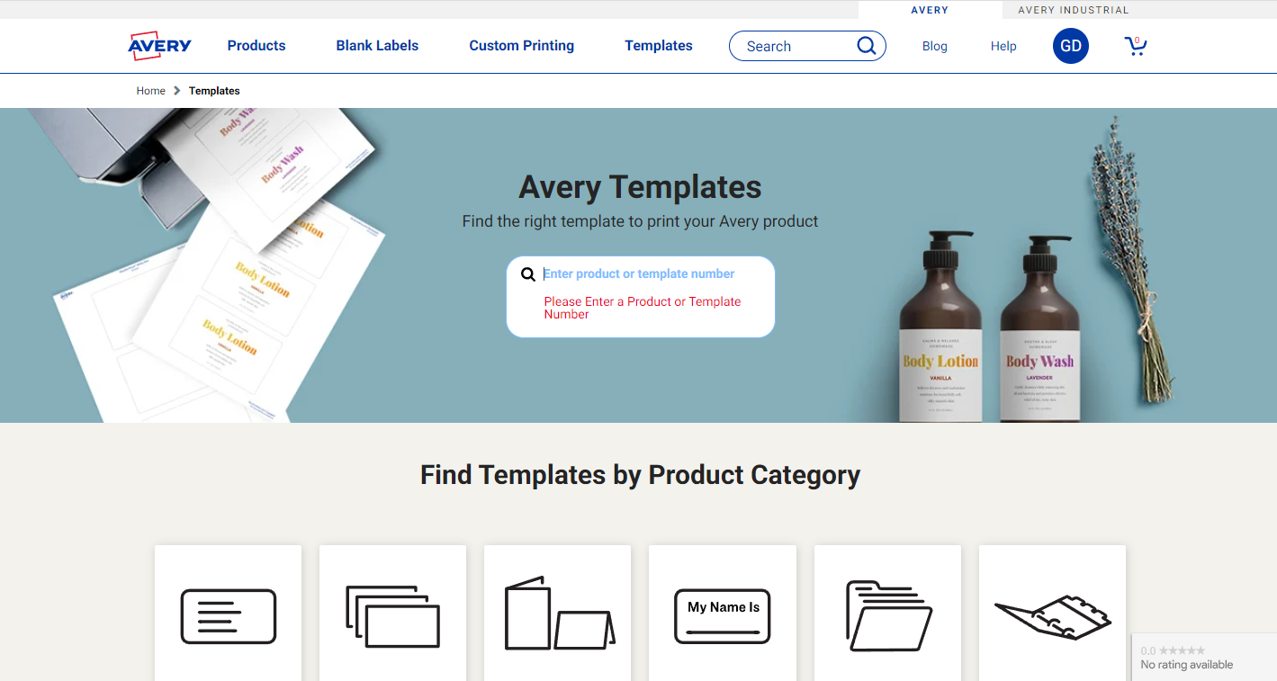 Find Your Perfect Label Using Avery.com Templates