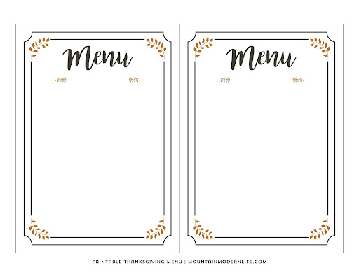 By enabling you to modify the menu design with your own photos, graphics, colors, and writing, you have total artistic flexibility. Free menu templates feature pre-built designs that can be finished and printed quickly and cheaply, allowing you to focus on preparing a delicious dinner.