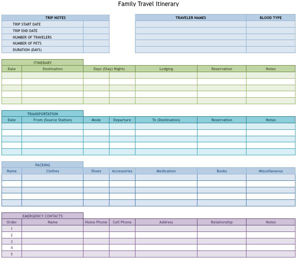 Whether you're a travel agent, event coordinator, wedding planner, or someone organizing an annual family road trip, you can instantly create detailed schedules 