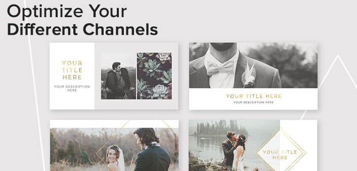 Different samples of posts Optimized for Various Channels