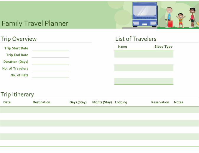 The travel itinerary template I use to plan all my trips (free download!) My travel itinerary template just got a big upgrade. And you can download it