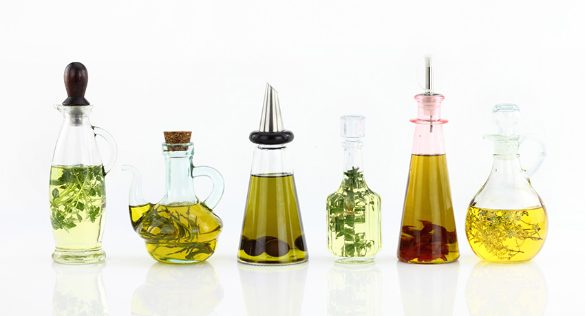 Typical examples of oil dressings used for cooking