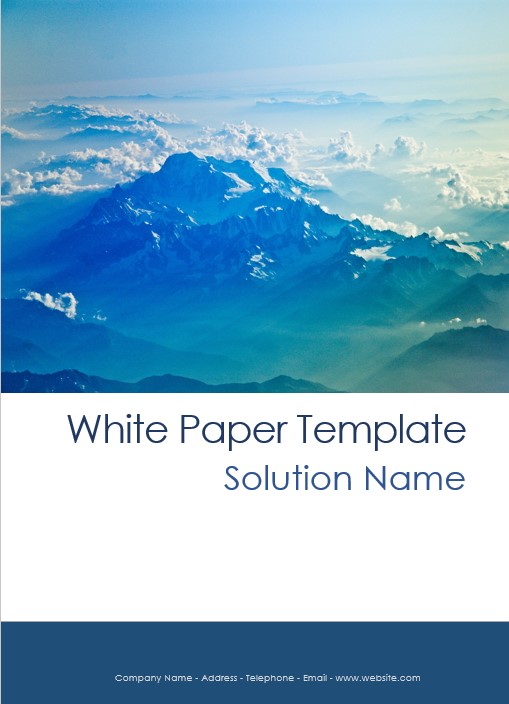 Must-Know Facts About White Paper & Examples Of White Paper Template