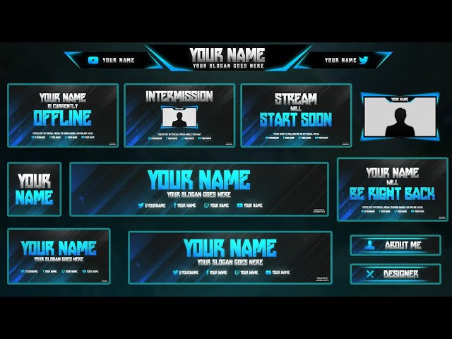 Top 5 Free Twitch Overlay Template 2021
