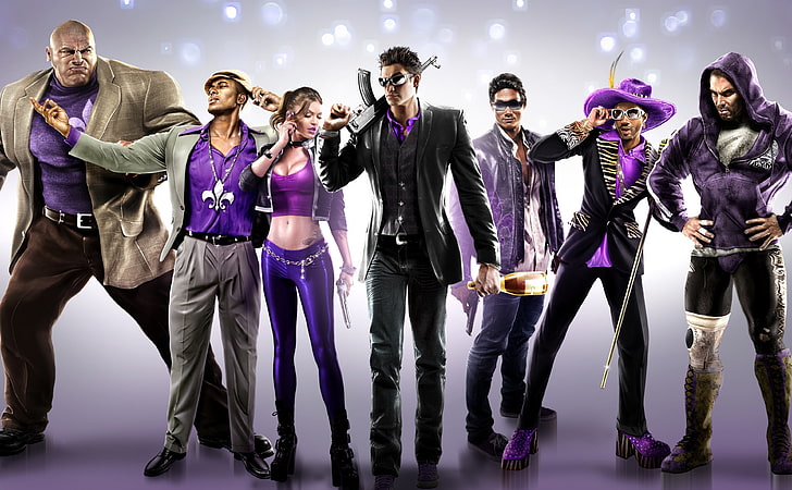 Saints Row: The Third. Each Gang Operation is populated by the Gang of that territory. Some areas contain a collectible.