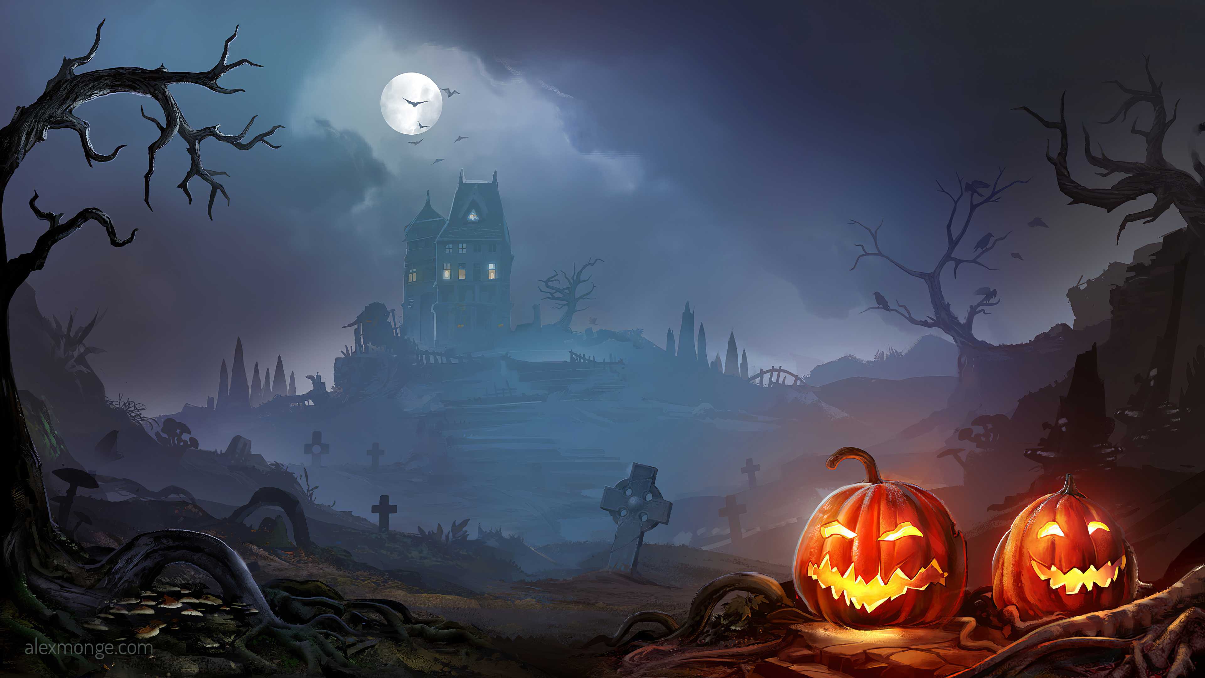 Free Halloween Wallpaper Honoring The Traditions Of The Holiday