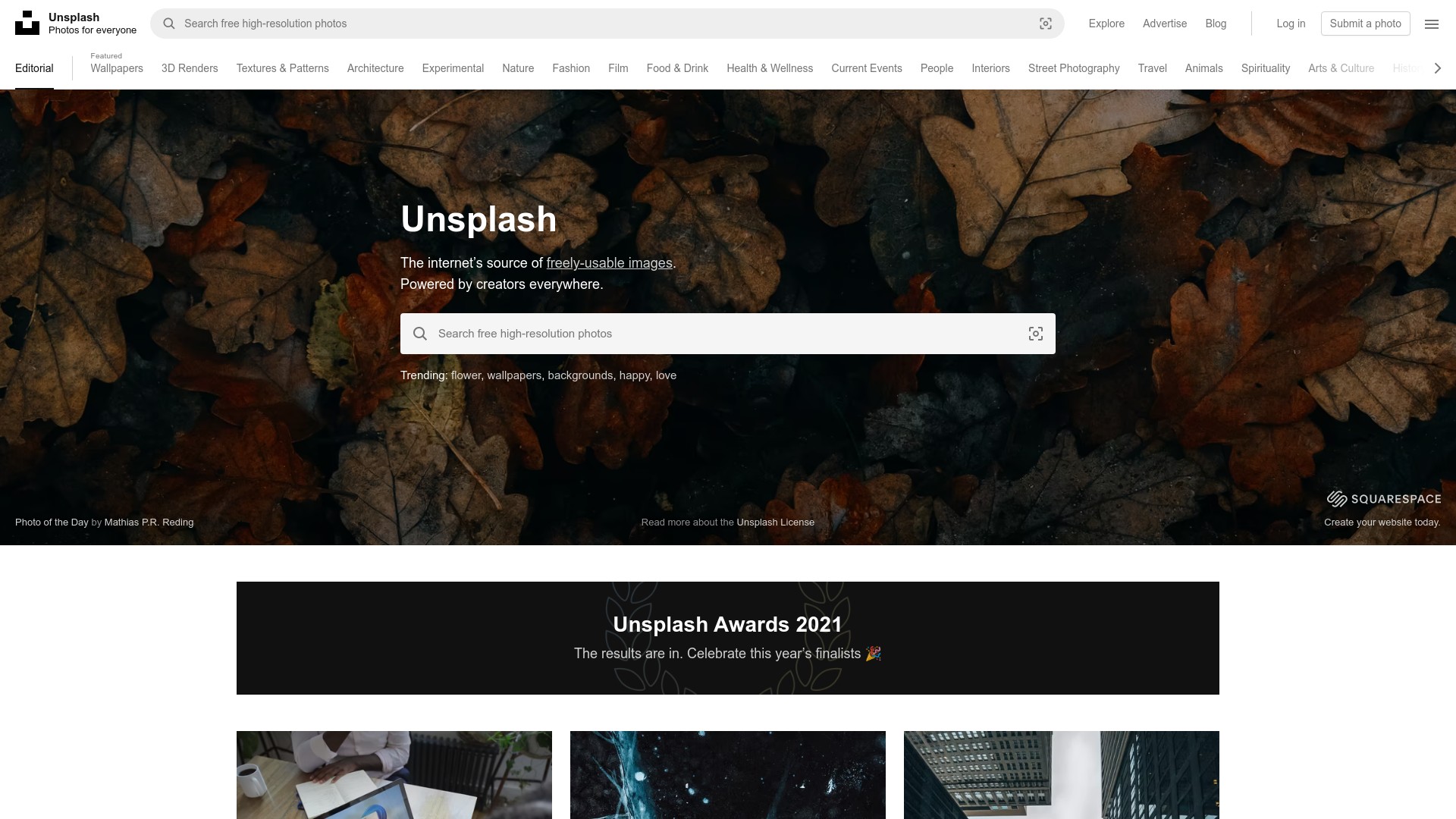Unsplash is a website dedicated to sharing stock photography under the Unsplash license. Since 2021, it has been owned by Getty Images. 