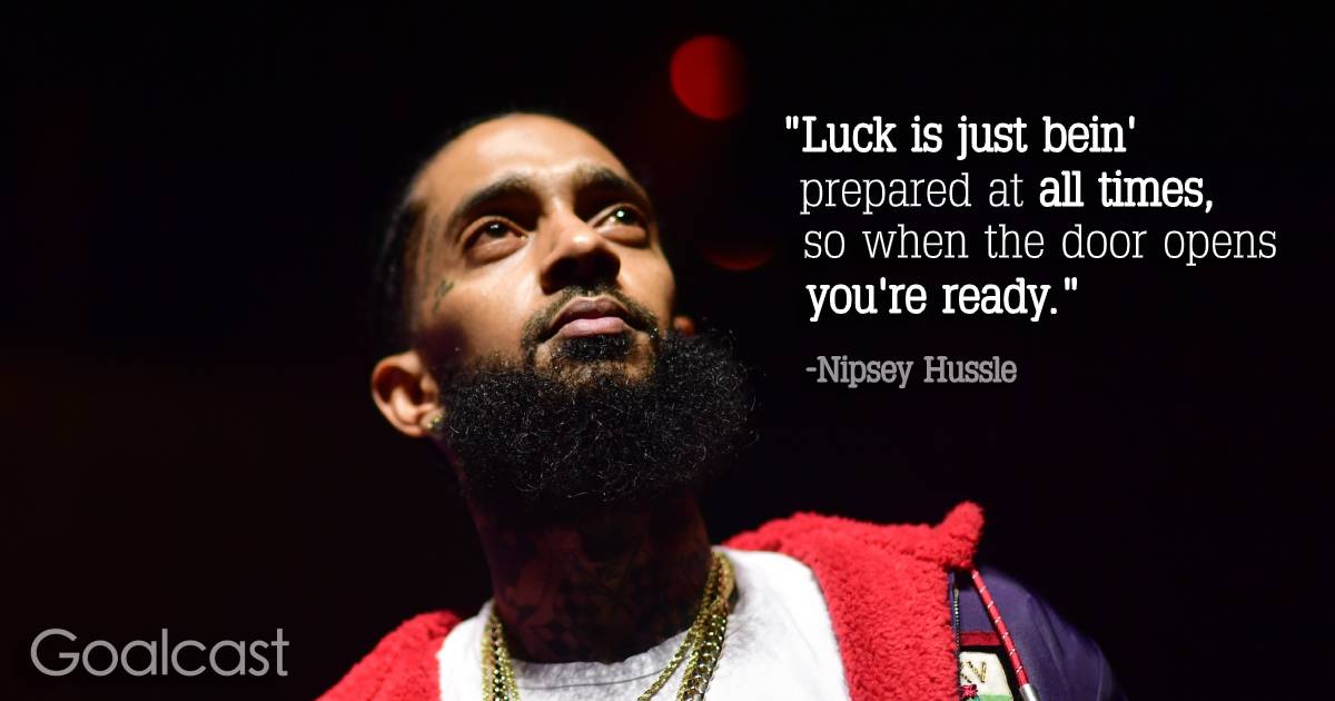 Hussle mainly focused on giving solutions and inspiration to young men like him. He worked for community activism. Nipsey wanted peace and love in the country. To make people help each other and to give moral, financial, and spiritual support to one another.