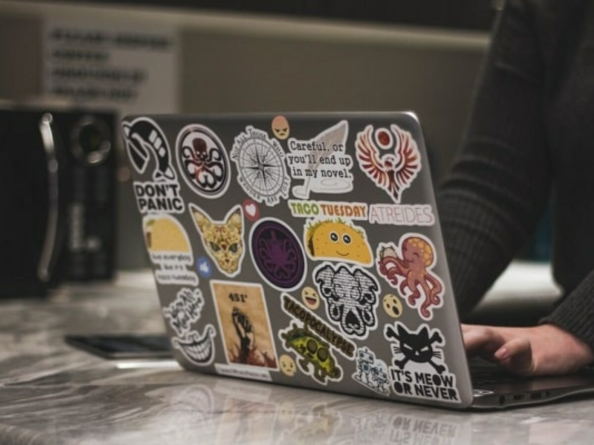 Decorate Your Laptop With A Variety Of Different Stickers. ... Decorate Your Laptop With Rhinestones.