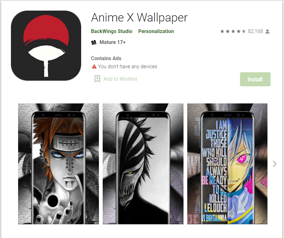 Anime Wallpaper app designed specifically for Anime Lovers. It conta