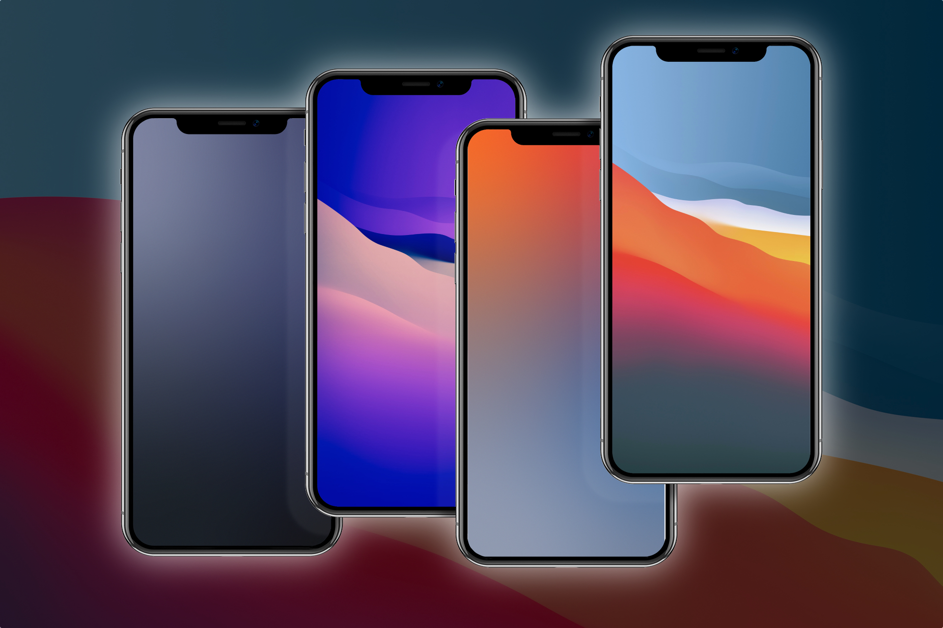 Here you can Download iOS 14 Gradient Wallpapers and macOS Big Sur ... 19 aesthetic phone wallpapers Wallpaper 4k Iphone.