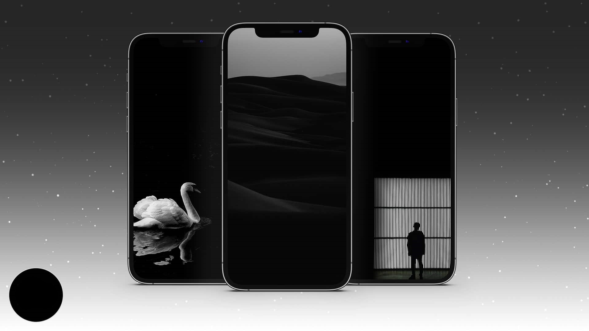Black iPhone Wallpapers: The Magic Black Wallpaper That Makes Your iPhone Dock And Folders Disappear Is Back
