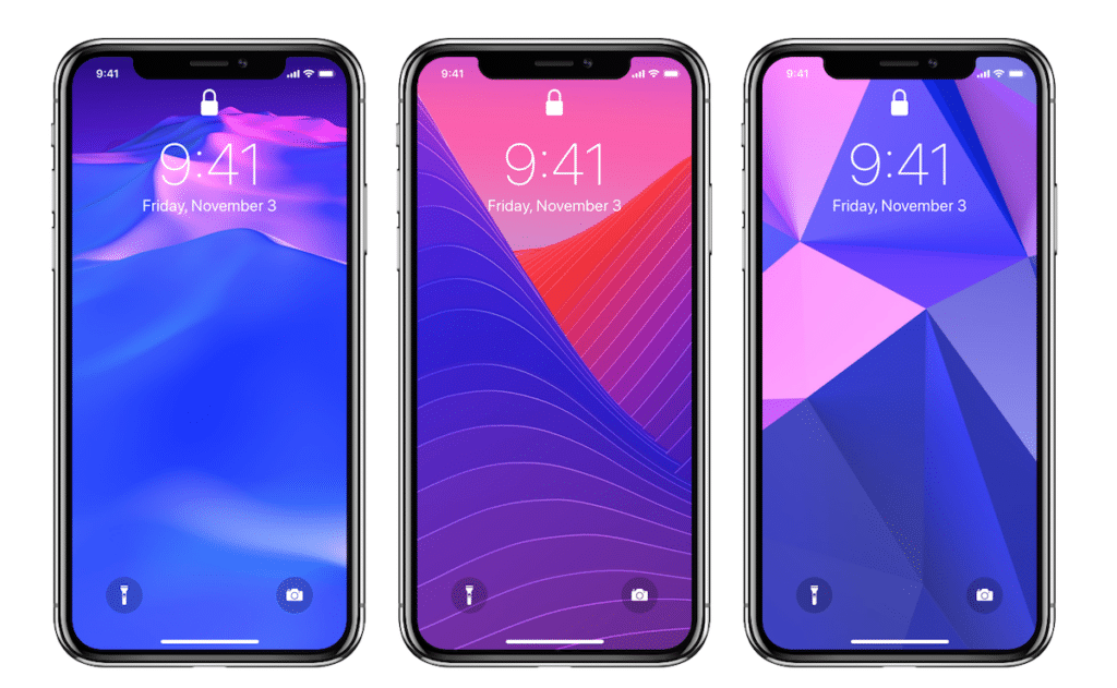 Multi Shade colour iPhone X Wallpapers