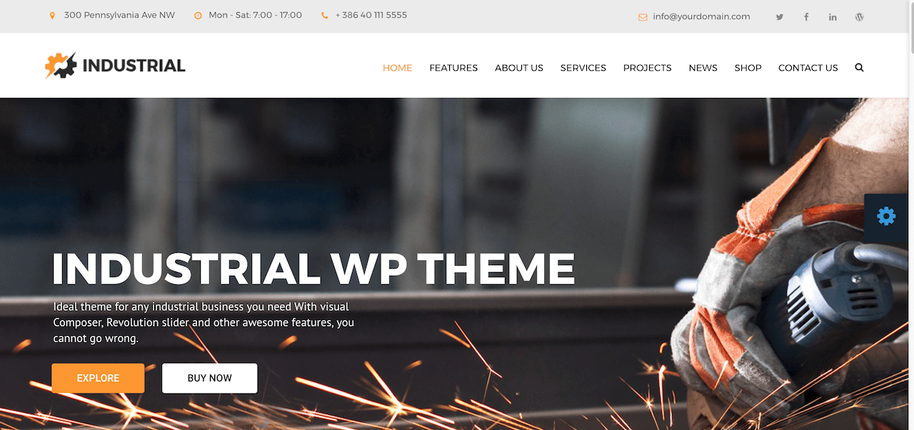 Industrial WP welding