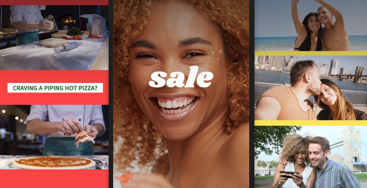 TikTok ad templates from Clipchamp