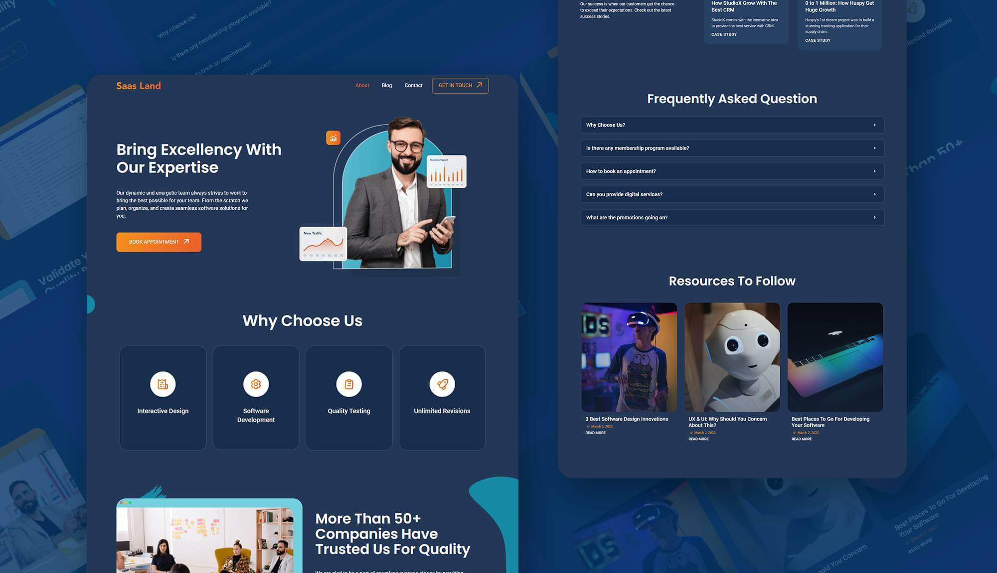 35 Premium SaaS Landing Page Templates You Can Download For Free